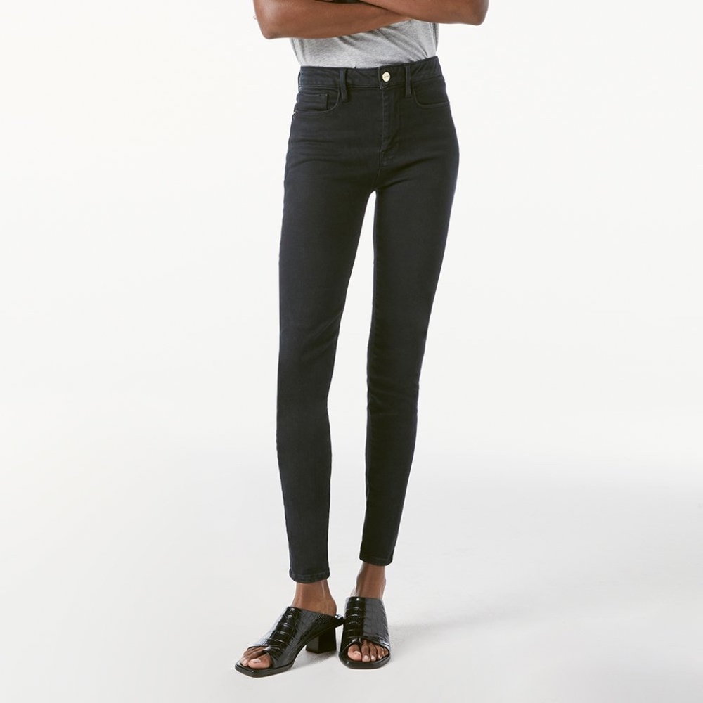 Frame Le One Jeans, black